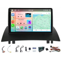 RENAULT MEGANE 2002-09 ANDROID GPS USB WIFI BLUETOOTH CARPLAY ANDROID AUTO 4GB 64GB QLED